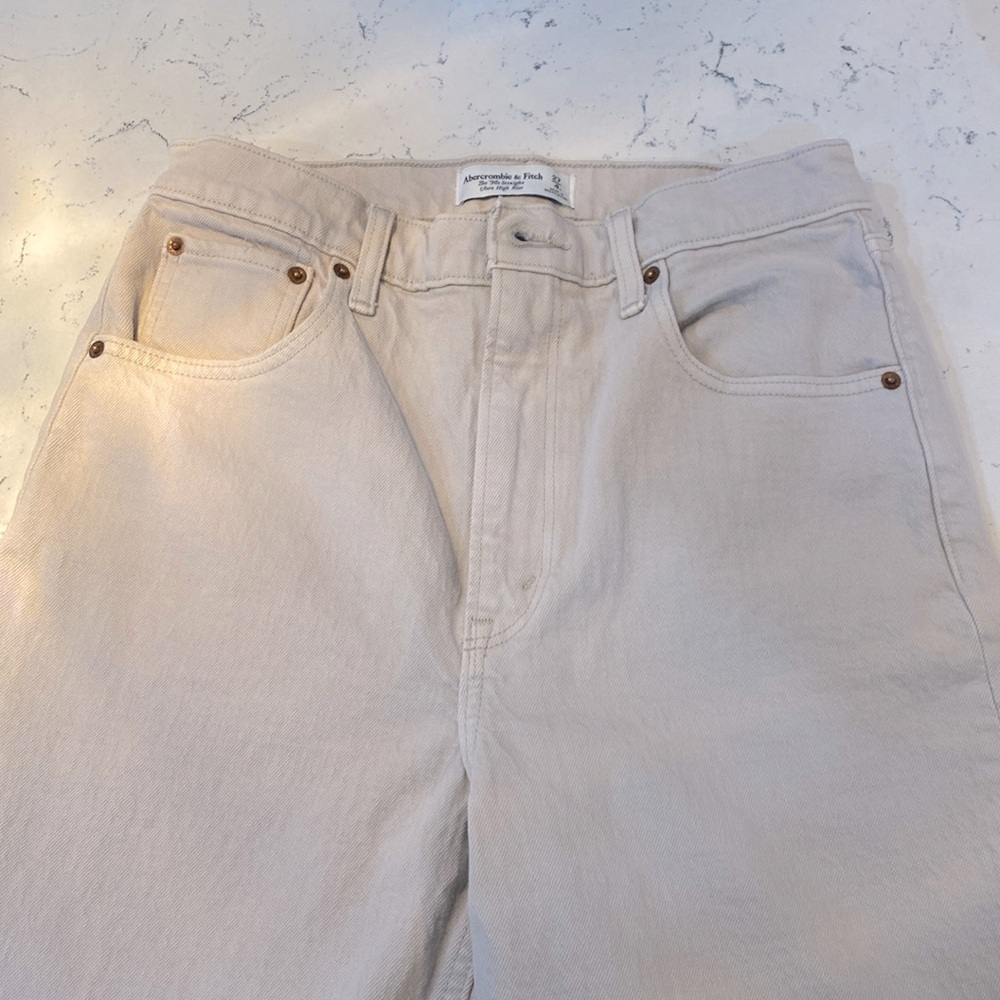 Abercrombie & Fitch 90s Straight Ultra High Rise Jeans